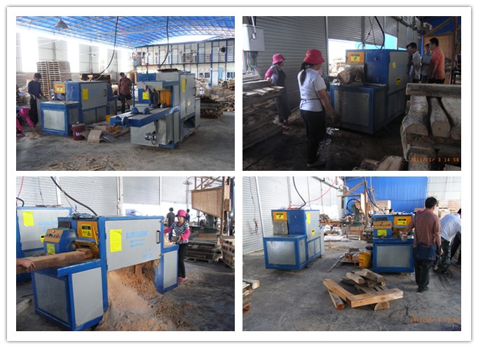 廣東佛山三水--原木多片鋸、方木多片鋸工作圖