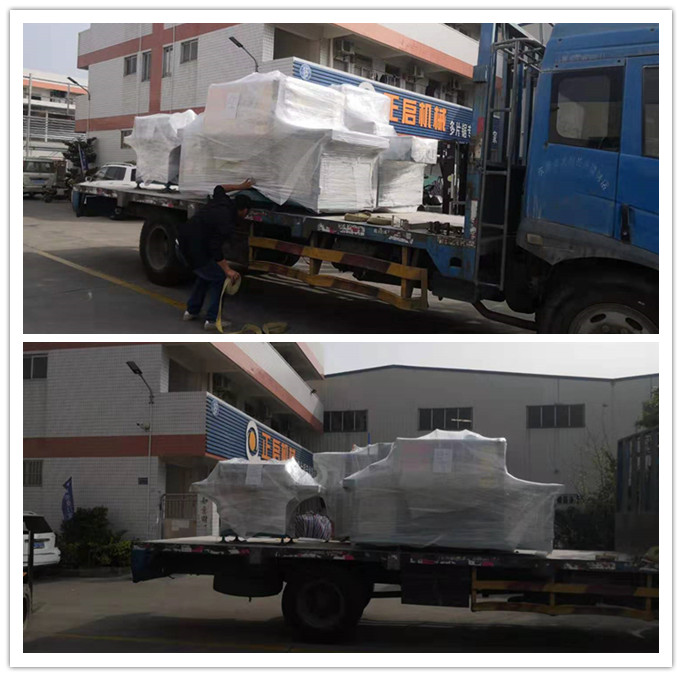 2020年1月發往廣東省東莞--ZQ300型原木多片鋸、ZQ100型方木多片鋸、ZQ40型清邊機