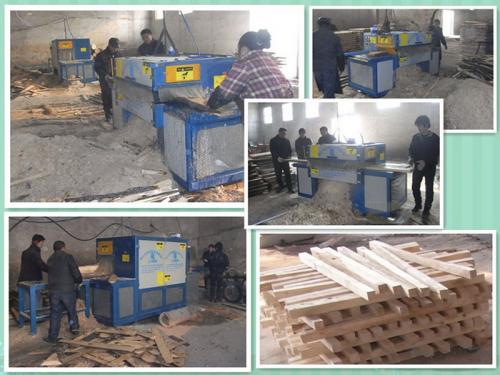 河南-南陽(yáng)-原木多片鋸350-方木70多片鋸加工現(xiàn)場(chǎng)