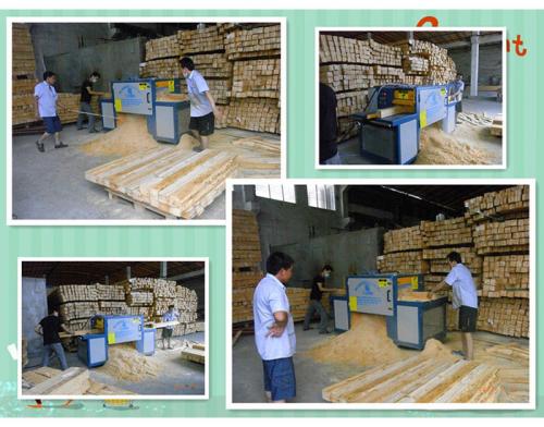 廣東省-佛山市-南海獅山方木150高多片鋸加工現(xiàn)場(chǎng)